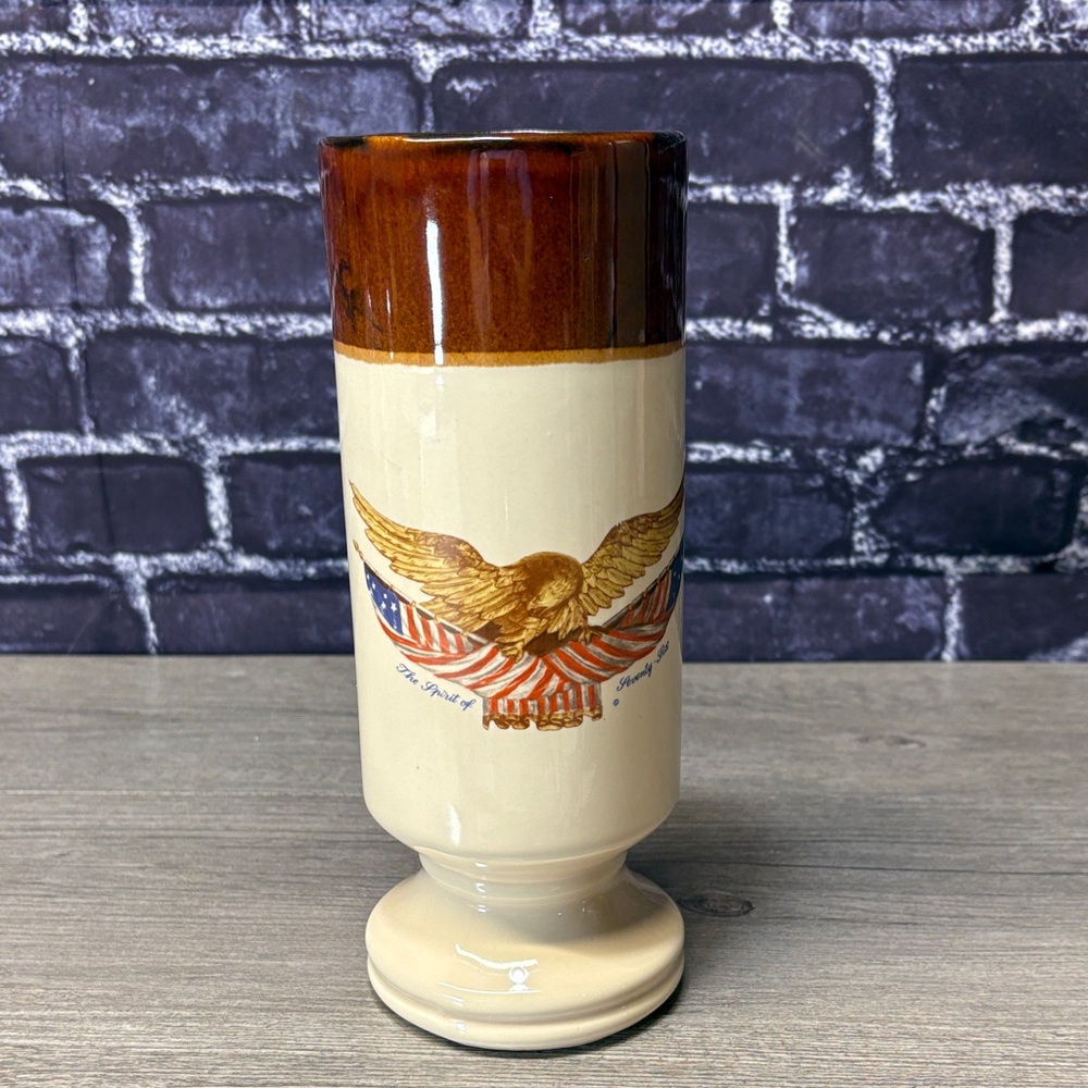 Vintage McCoy Pottery Spirit of 76 Canister